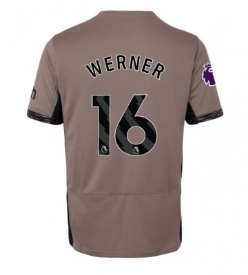 Tottenham Hotspur Timo Werner #16 Tercera Equipación Mujer 2023-24 Manga Corta